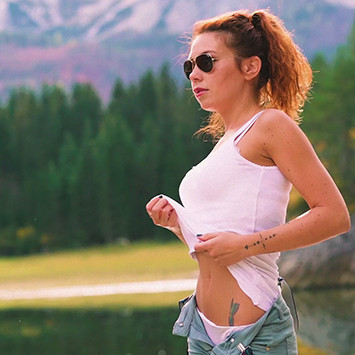 At the Mountain Pond